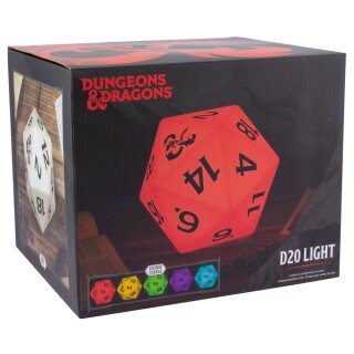 Dungeons & Dragons Leuchte D20 19 cm