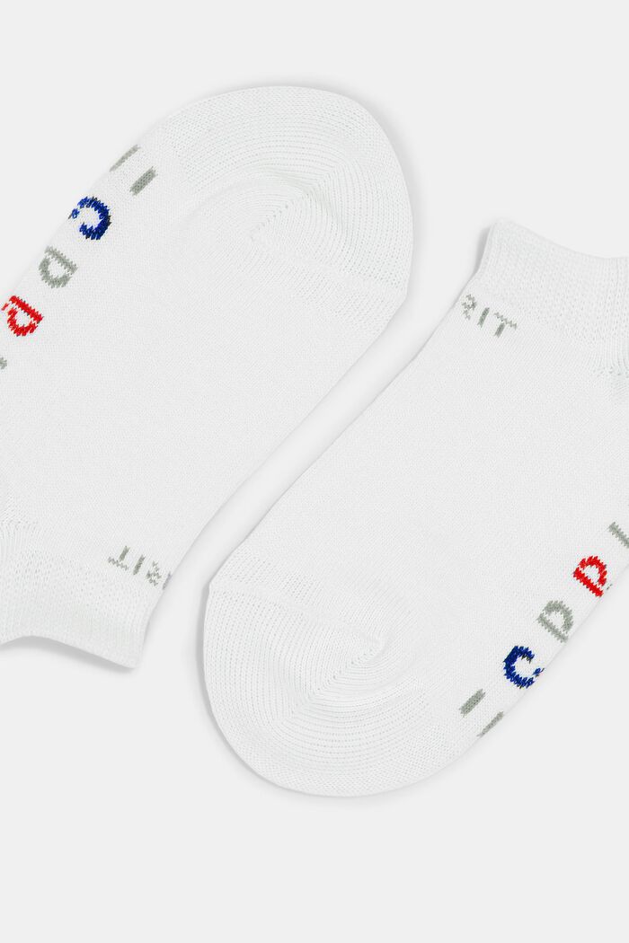 2er-Pack Sneakersocken mit Logo