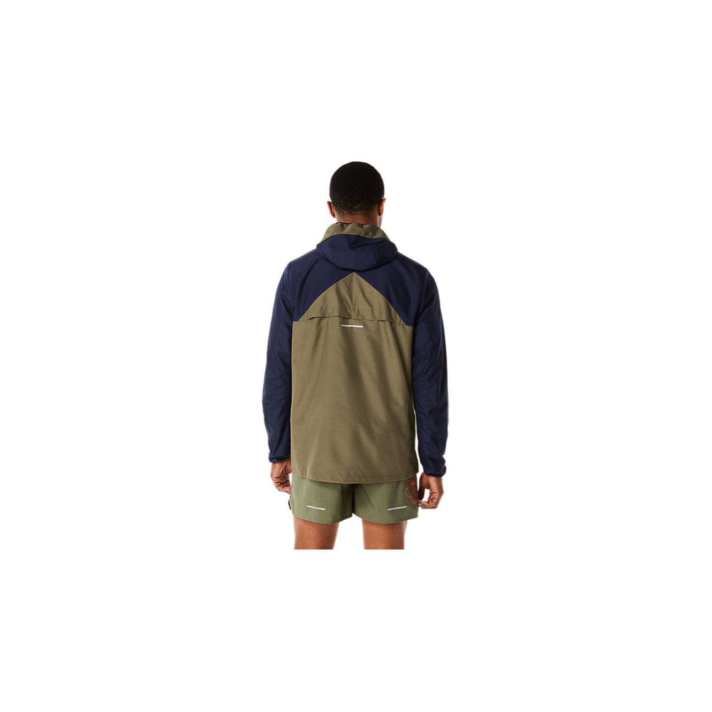 Asics Fujitrail Jacke Blau Grün F400