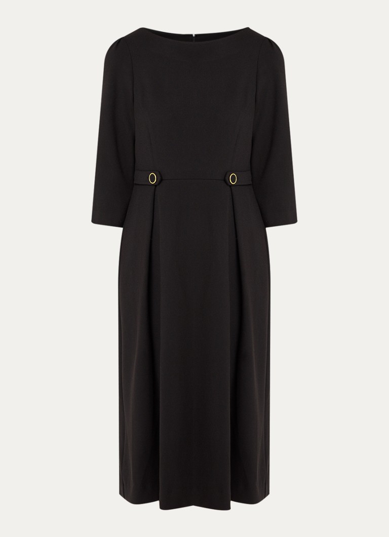 Vestido túnica midi con escote barco Halina de LKBennett