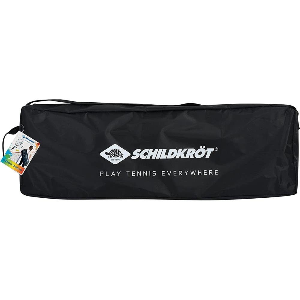 Schildkröt Spielzeug-Gartenset Backpack Tennis Set, mit Netz 300 x 75 cm 2 Tennisschläger 2 Bälle 6 Kunststoffkegel
