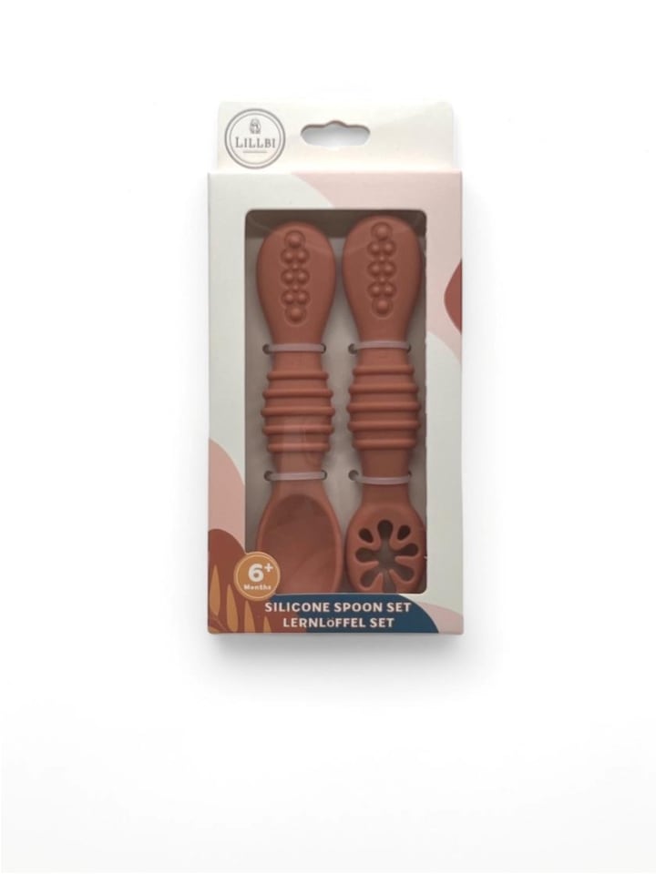 LILLBI Lernlöffel-Set in Apricot günstig kaufen onesize