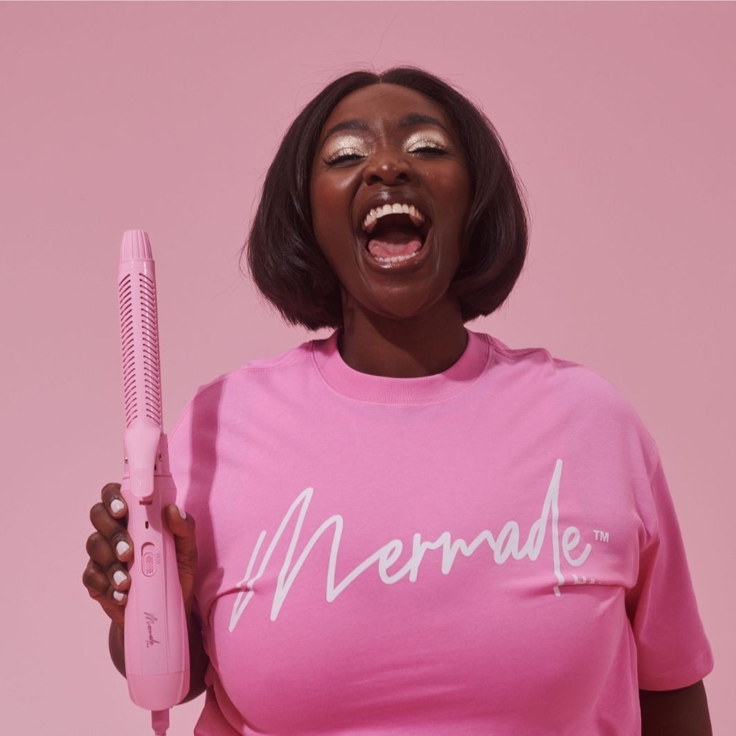 boucles aériennes de cheveux de sirène