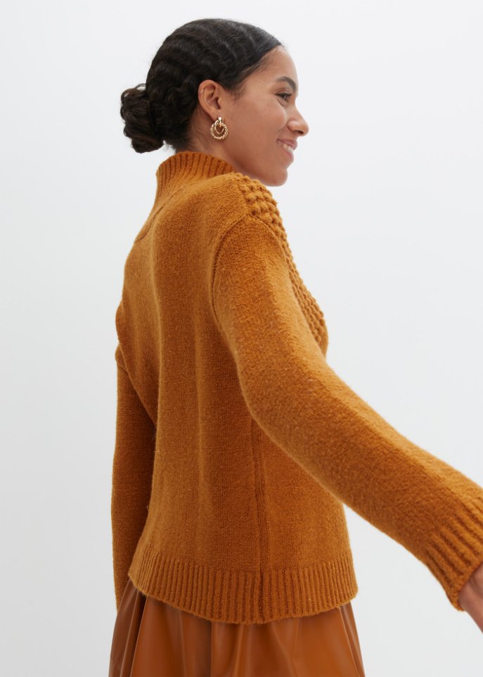 Pullover mit Struktur
