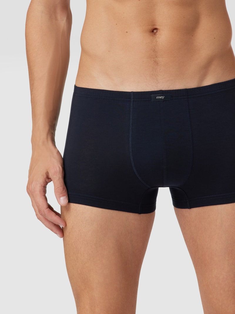 Trunks mit Label-Patch in marineblau