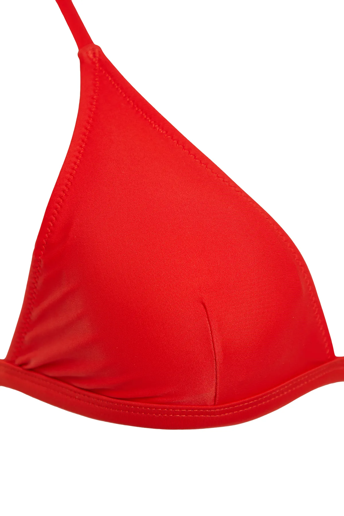 Trendyol Collection  Rotes Triangel-Bikinioberteil TBESS20BU0268