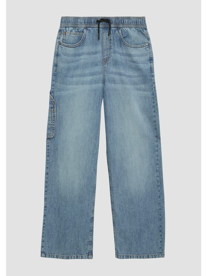 s.Oliver Jeans-Hose lang in Blau günstig kaufen