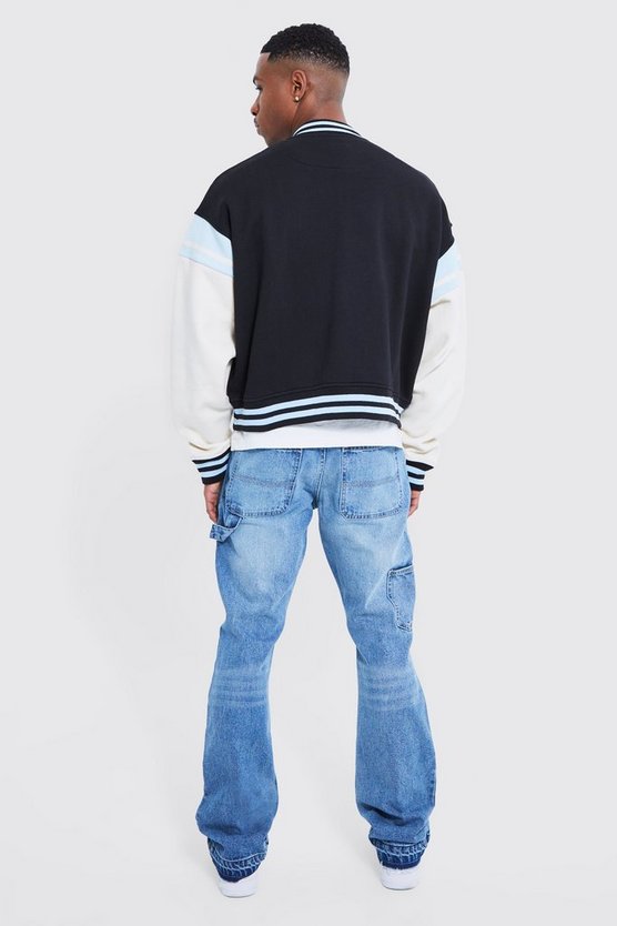 Slim-Fit Schlagjeans