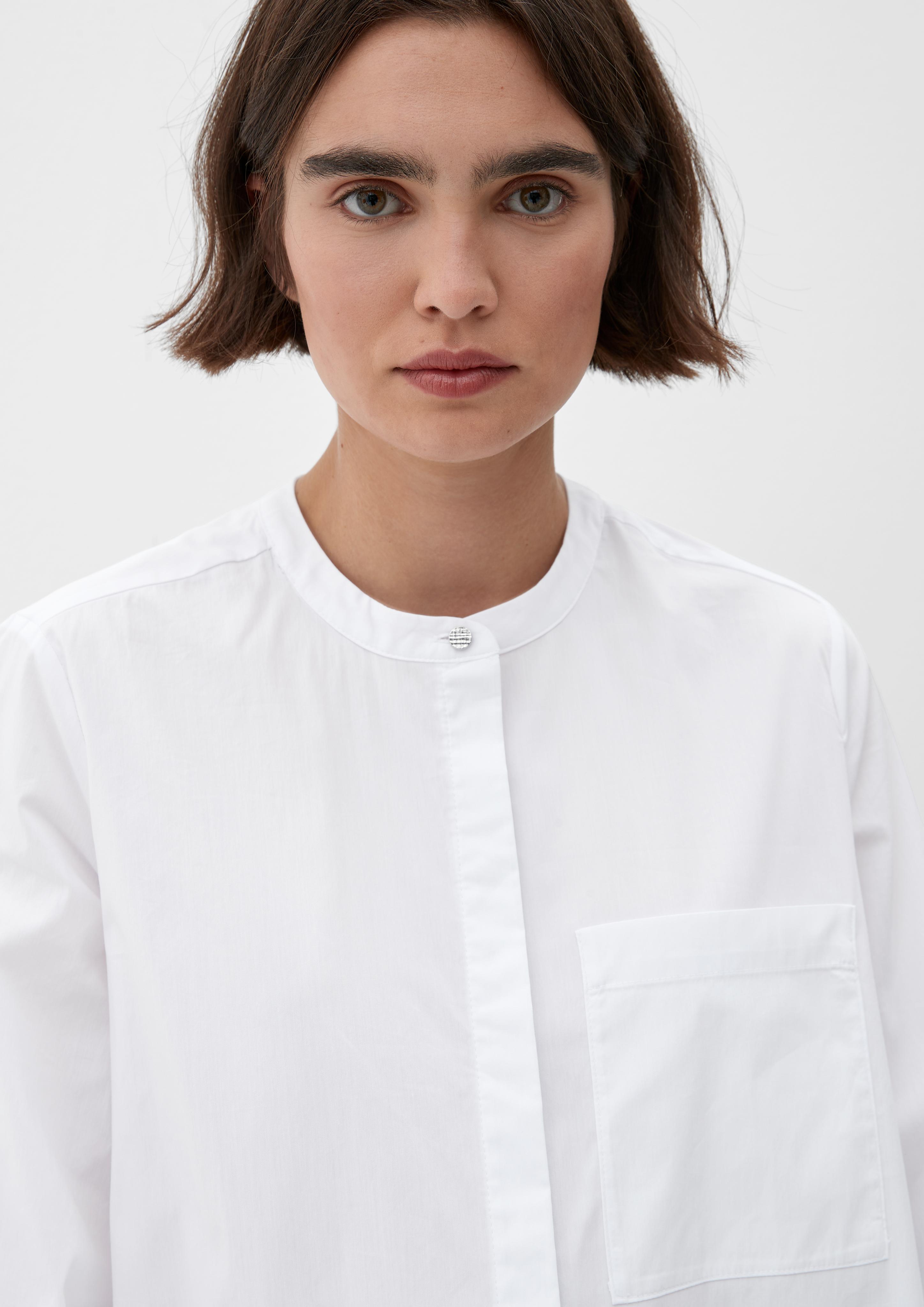 Bluse aus Baumwollstretch  2123212-0100