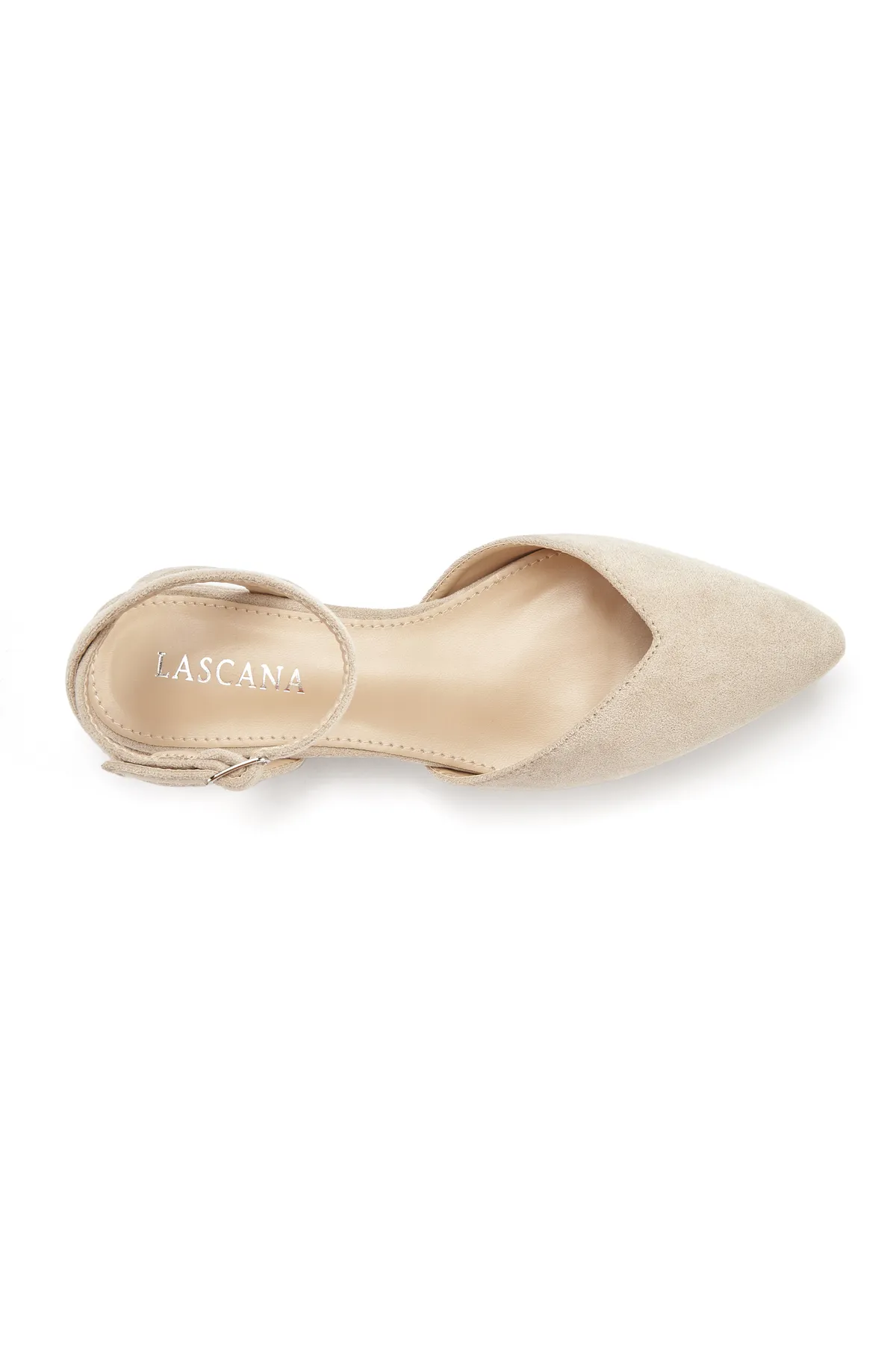 LASCANA  Ballerina - Beige - Flacher Absatz