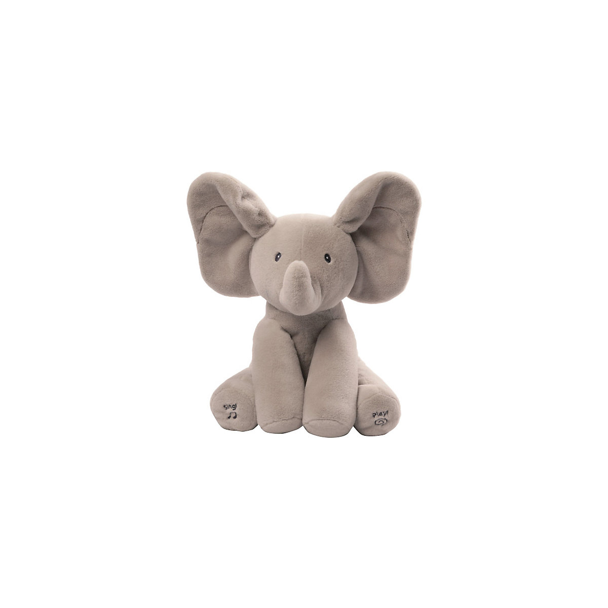 GUND Flappy, der singende und sprechende Elefant - spielt Guck-Guck mit den Ohren