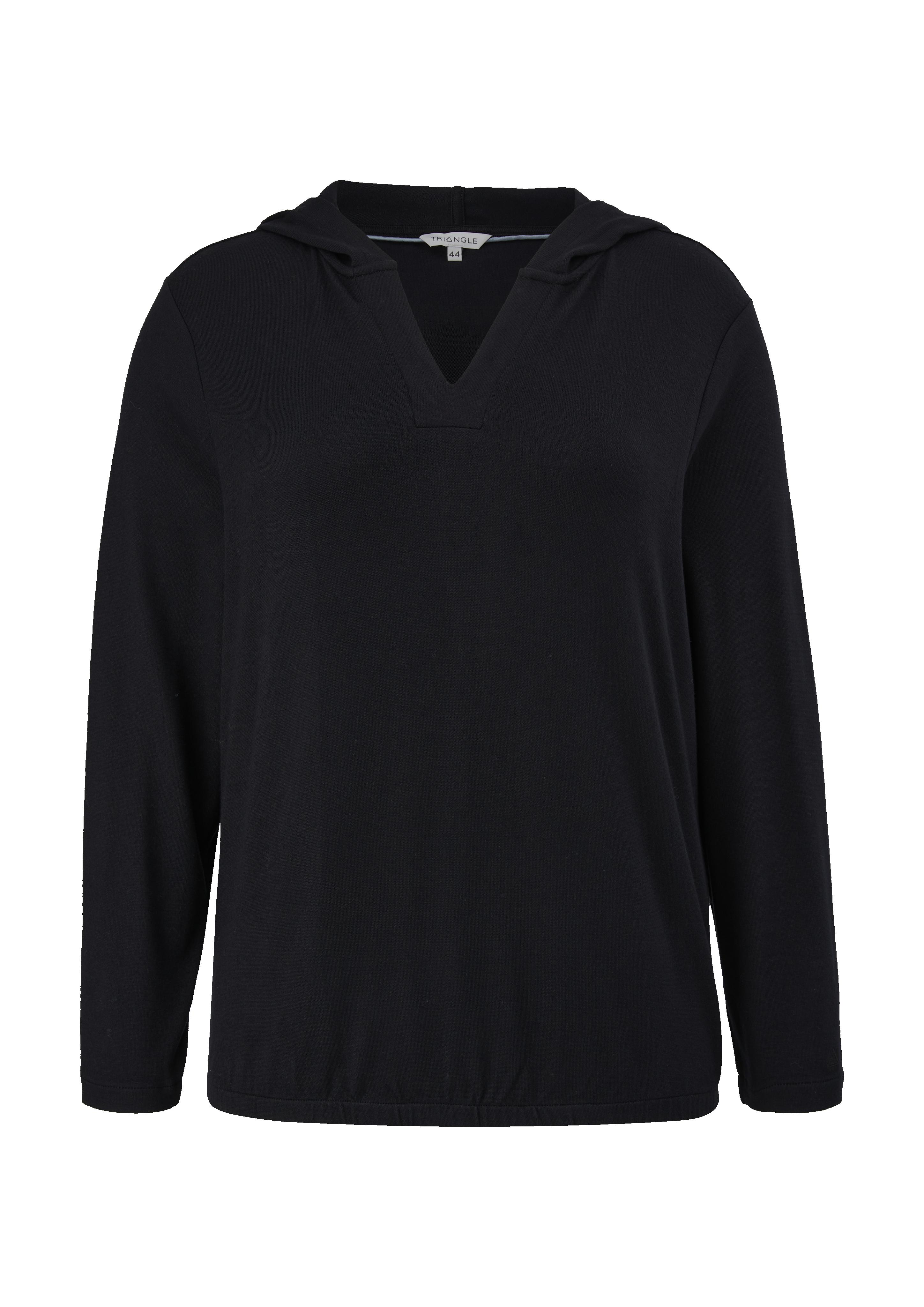 Hoodie mit V-Ausschnitt  2126001-9999