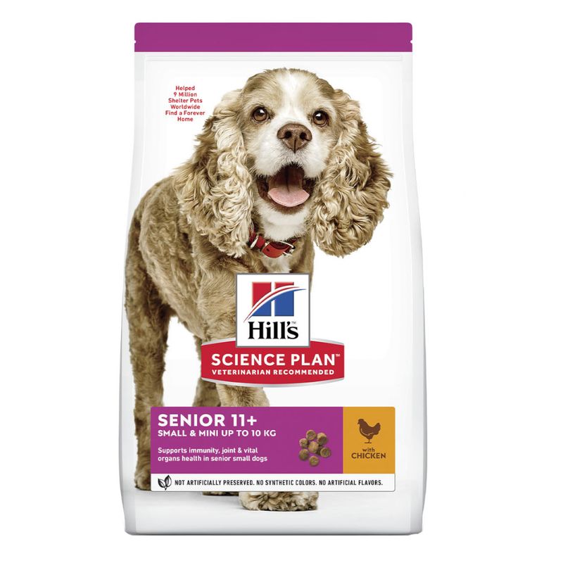 Hill's Science Plan Senior 11+ Small & Mini mit Huhn