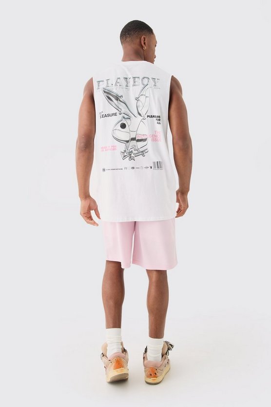 Mesh Basketball-Shorts mit Print