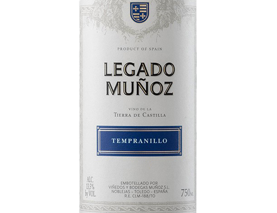 Legado Munoz Tempranillo 2022 Castilla La Mancha La Mancha