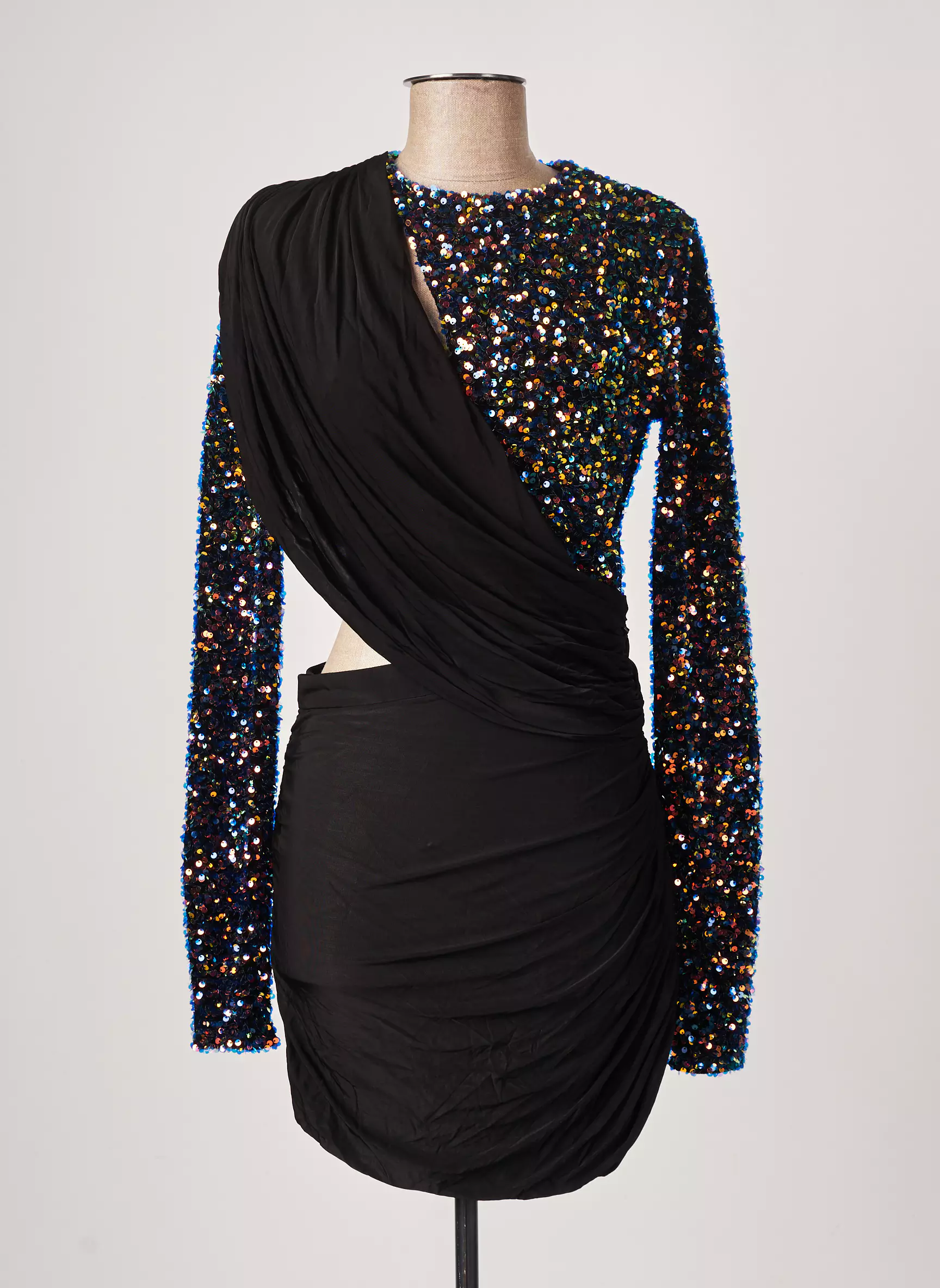 Azzaro Robes Courtes Femme couleur noir