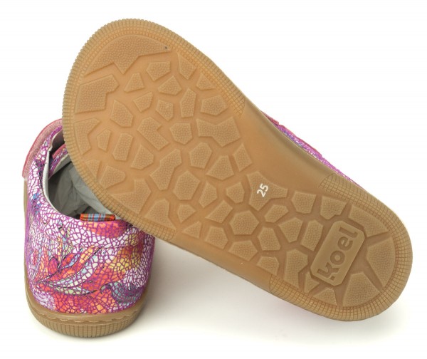 Koel bare ~ Danny LowCut Klettschuh ~ Fuchsia Flowers