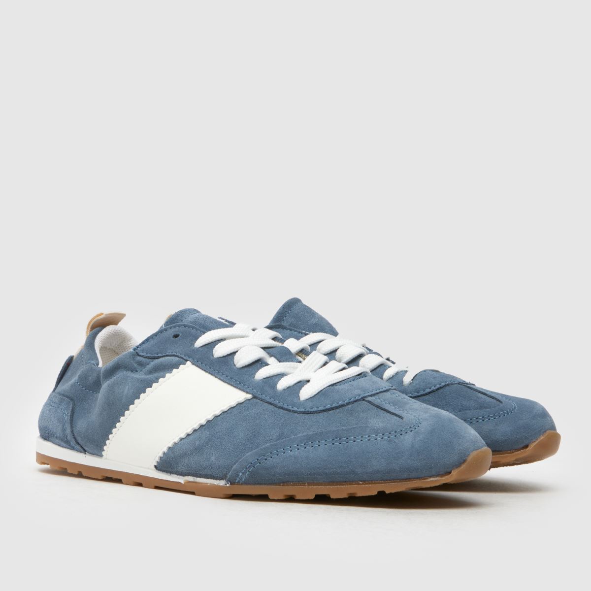 Schuh Meredith vékony talpú kék sportcipő