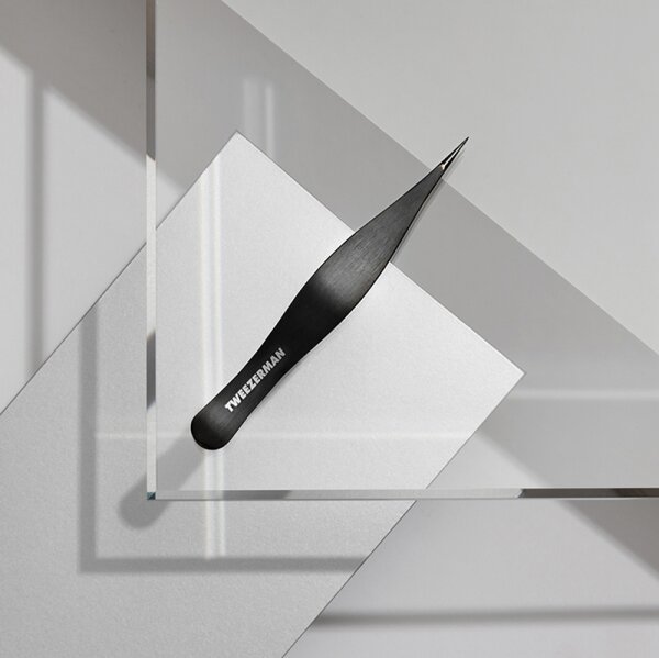 Tweezerman Point Tweezer - Spitze Pinzette, Gunmetal Pinzette