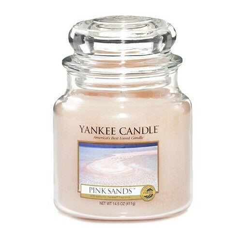 Vela perfumada Yankee Candle Pink Sands, 411 gramas