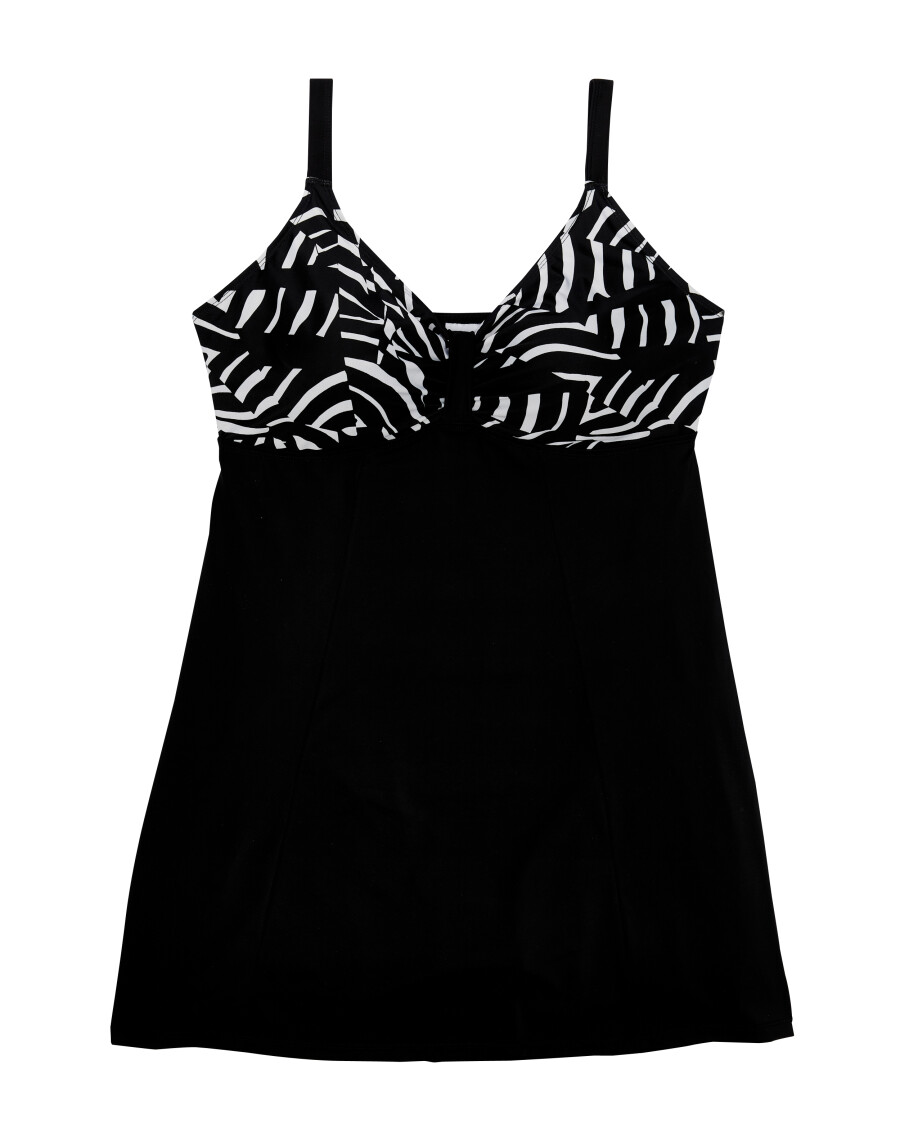 Badekleid V-Ausschnitt