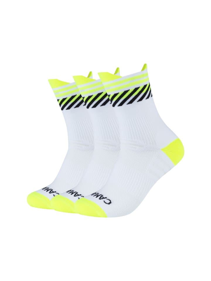 camano Sportsocke performance training light 3er Pack function in safety yellow günstig kaufen