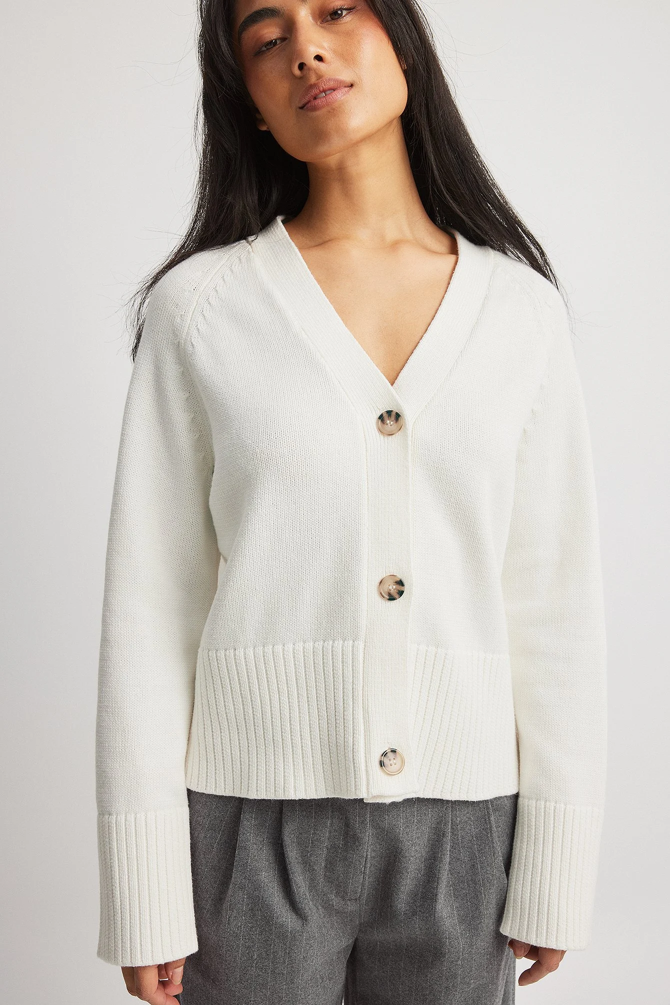 Oversize Strick-Cardigan