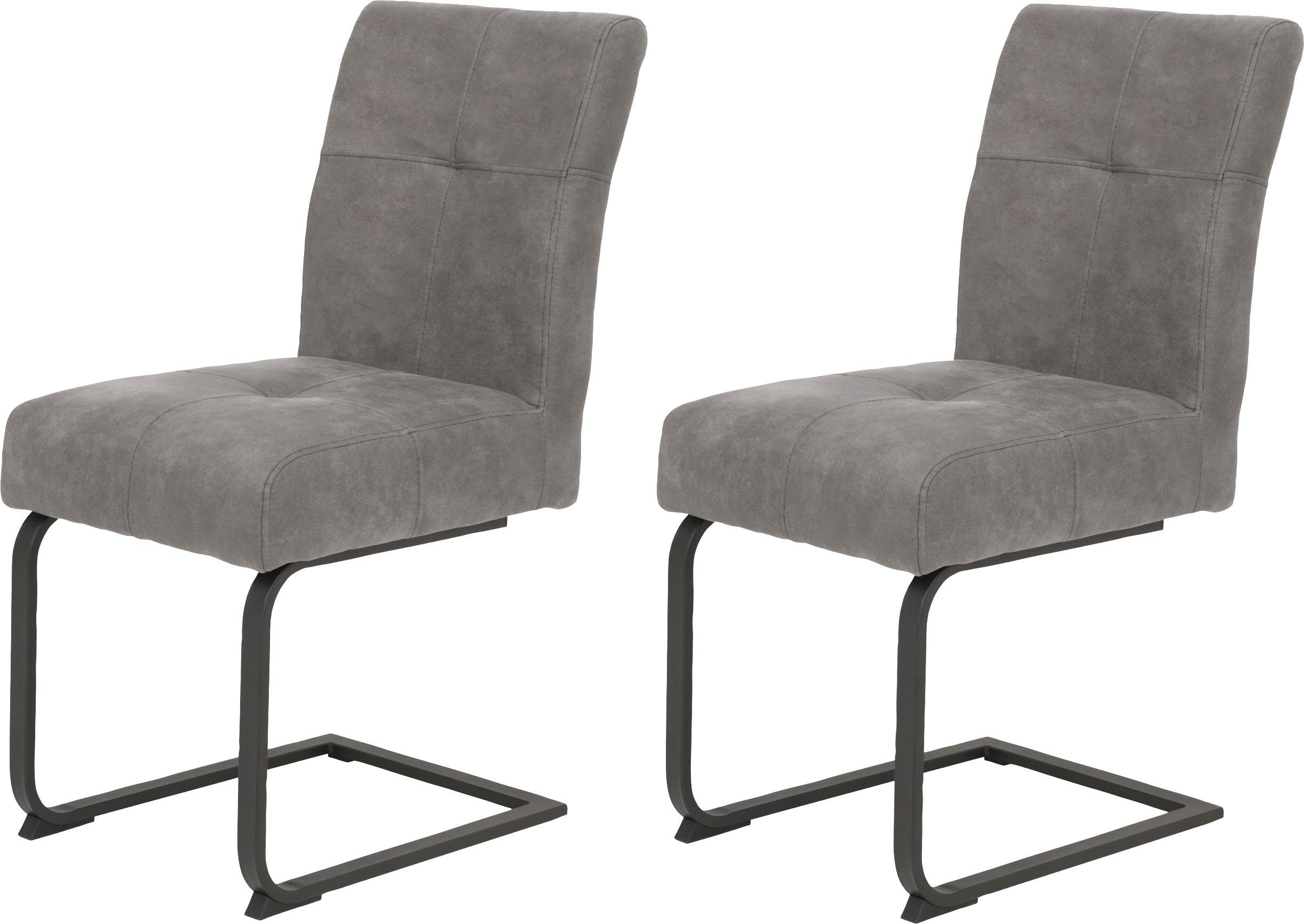 HELA Freischwinger Luise S (Set, 2 St), Komfortsitz mit Federkern