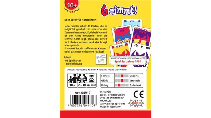 Amigo Spiele - 6 nimmt!