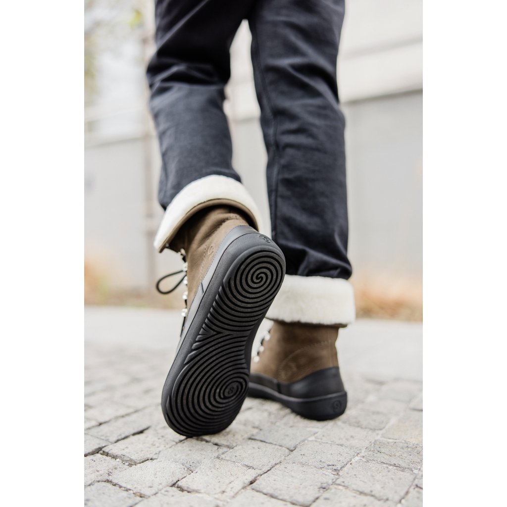 Shapen Lynx 2.0 Dark Green Winterbarfußschuhe