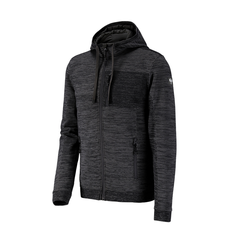 Windbreaker Kapuzenstrickjacke e.s.motion ten