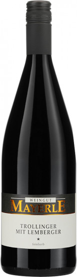 2021 Trollinger mit Lemberger feinherb 1,0 L - Weingut Mayerle
