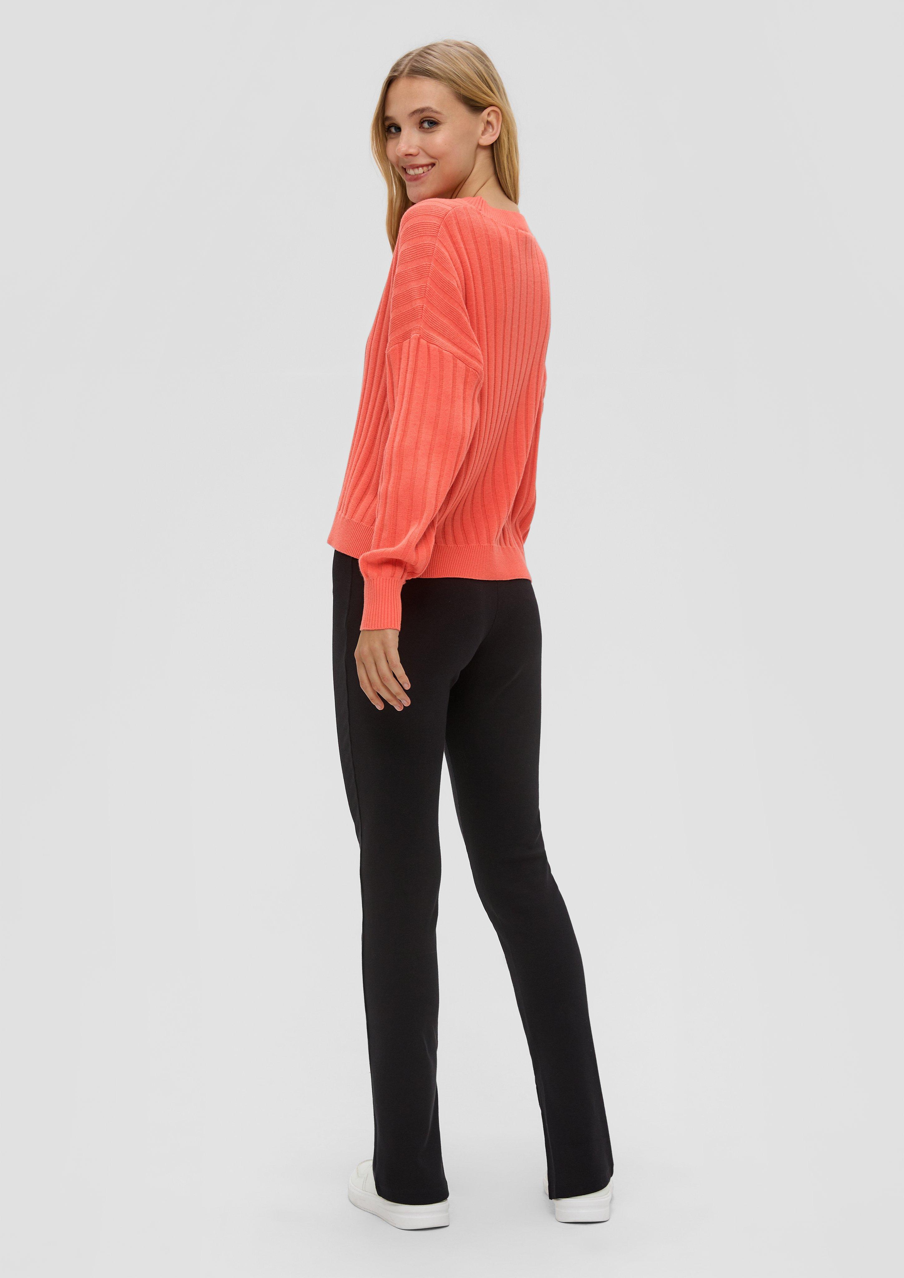 Weicher Strickpullover aus Baumwollmix  2140610-2347