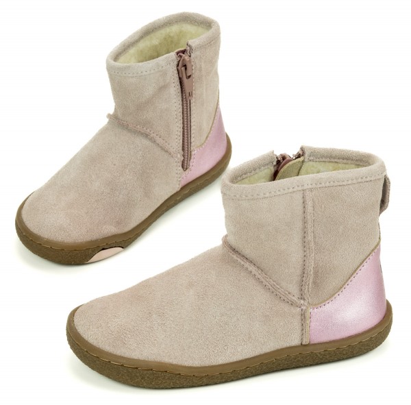 Groundies Kids ~ Mini Cozy Winter Boots GK2 ~ Rose
