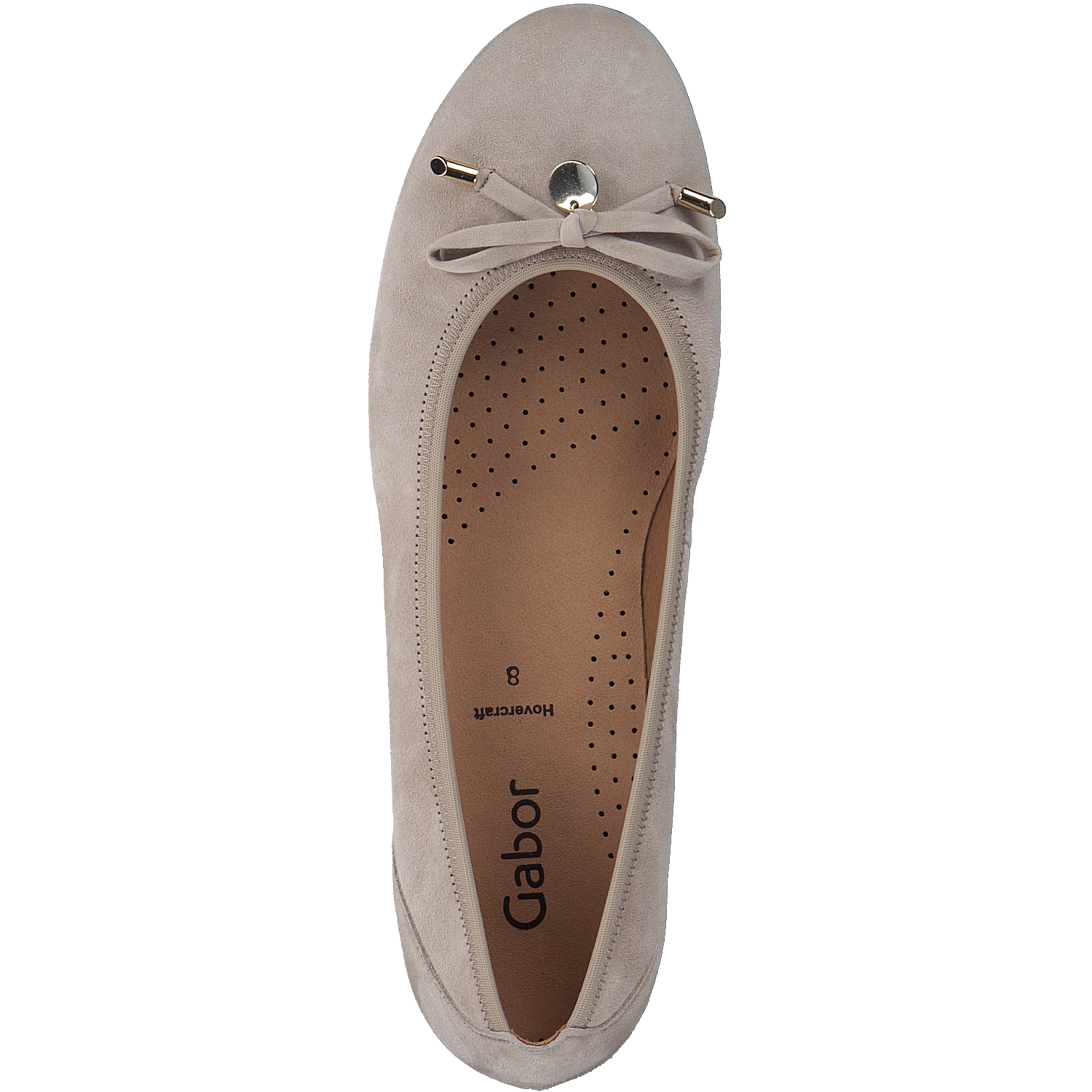 Gabor 44.164, Ballerinas, Damen, Beige