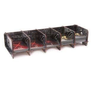 e-Raptor Card Holder Full Print 5S Old Skull