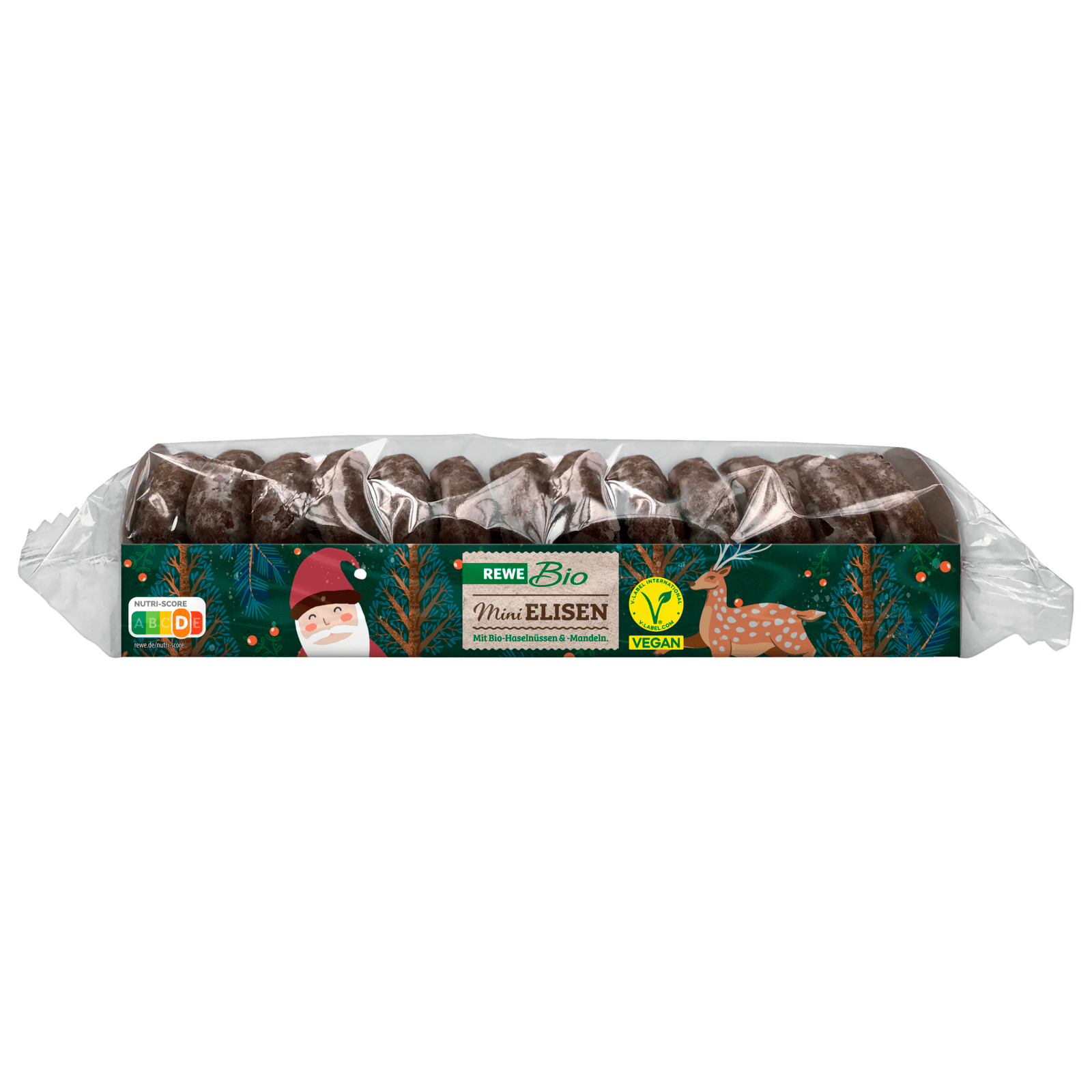 REWE Bio Weihnachts-Mini-Elisen Glasiert 150g