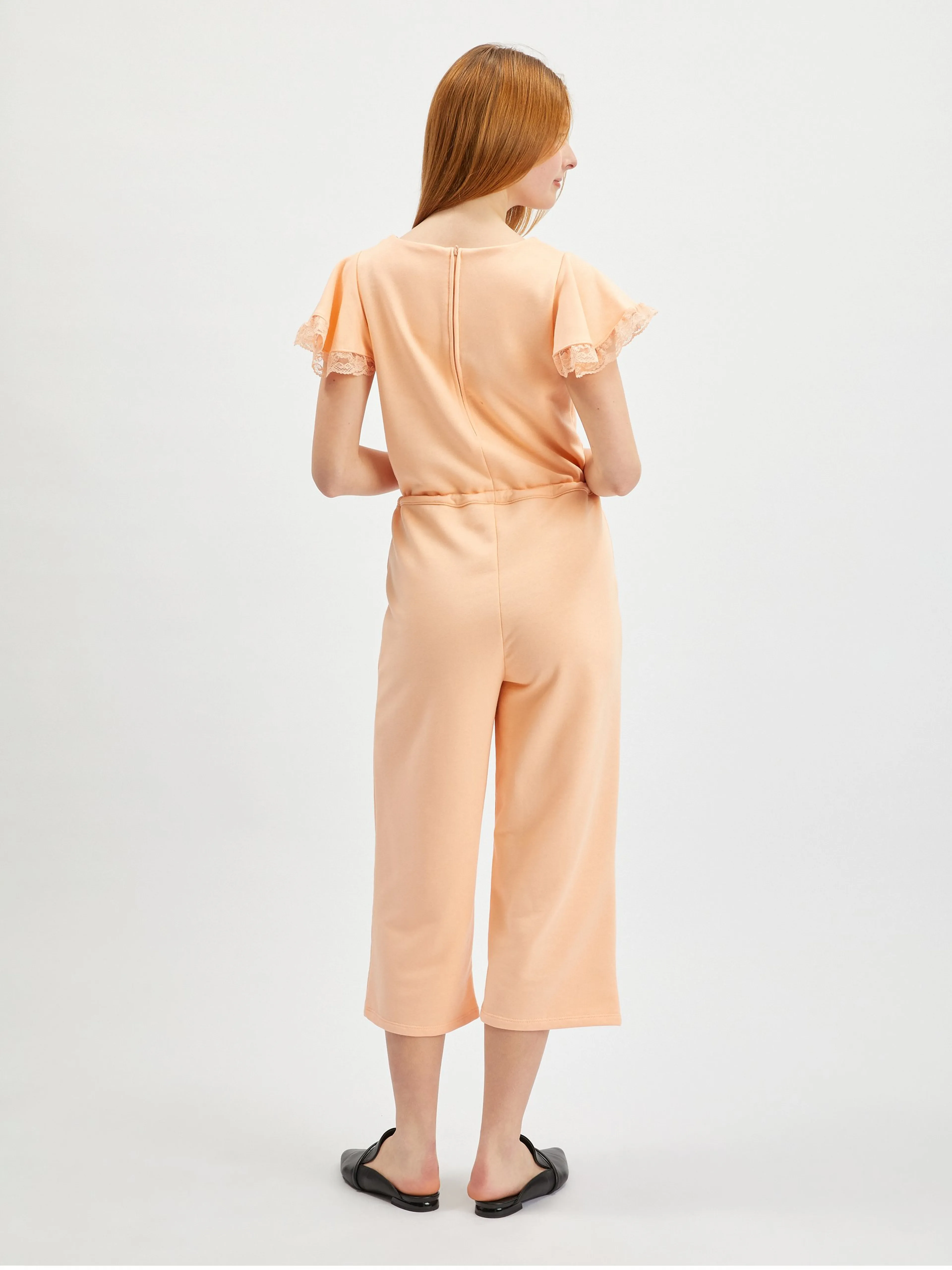 Apricotfarbener Damen-Jumpsuit ORSAY