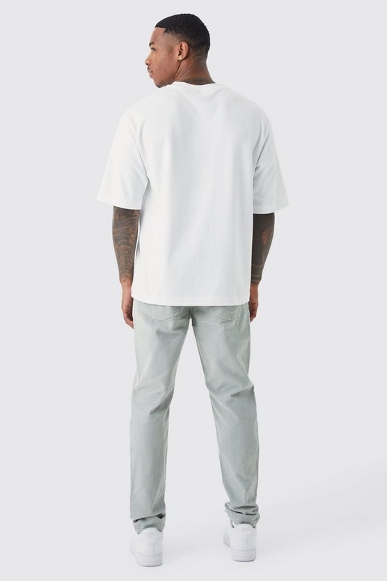 Schmale Cord-Hose