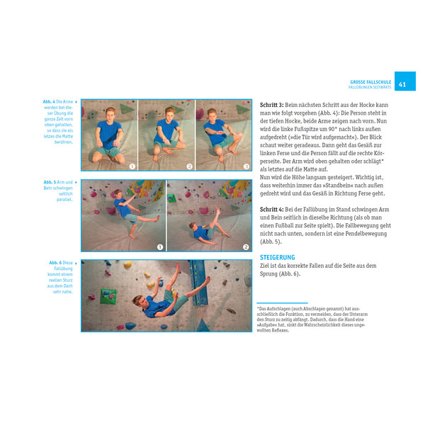 FALLSCHULE BEIM BOULDERN - Lehrbuch