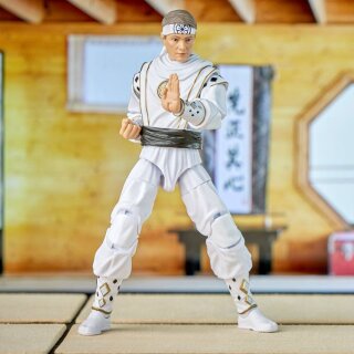 Power Rangers x Cobra Kai Ligtning Collection Actionfigur: Morphed Daniel LaRusso - White Crane Ranger