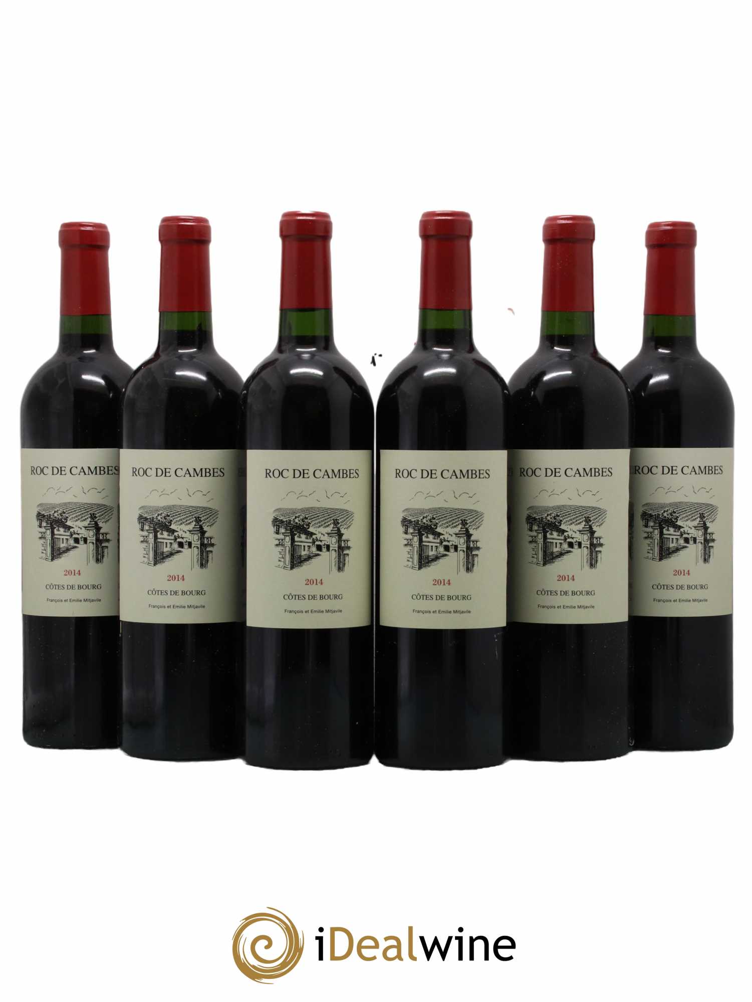 Roc de Cambes  2014 - Lot de 6 Bouteilles
