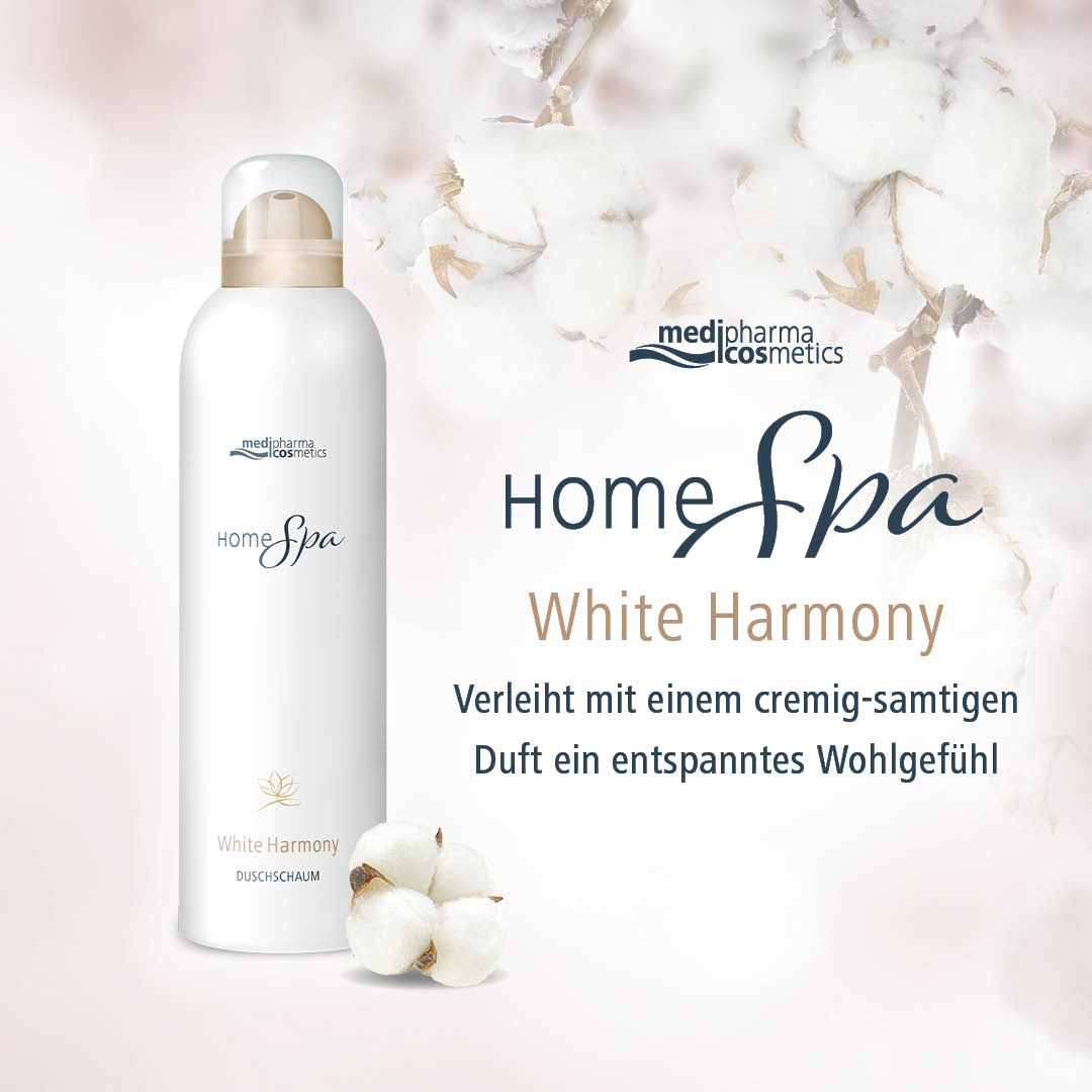 HOME SPA White Harmony Duschschaum