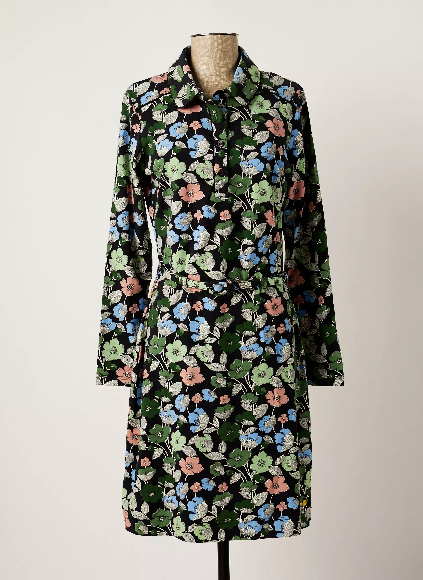 4Funky Flavours Robes Mi Longues Femme couleur vert