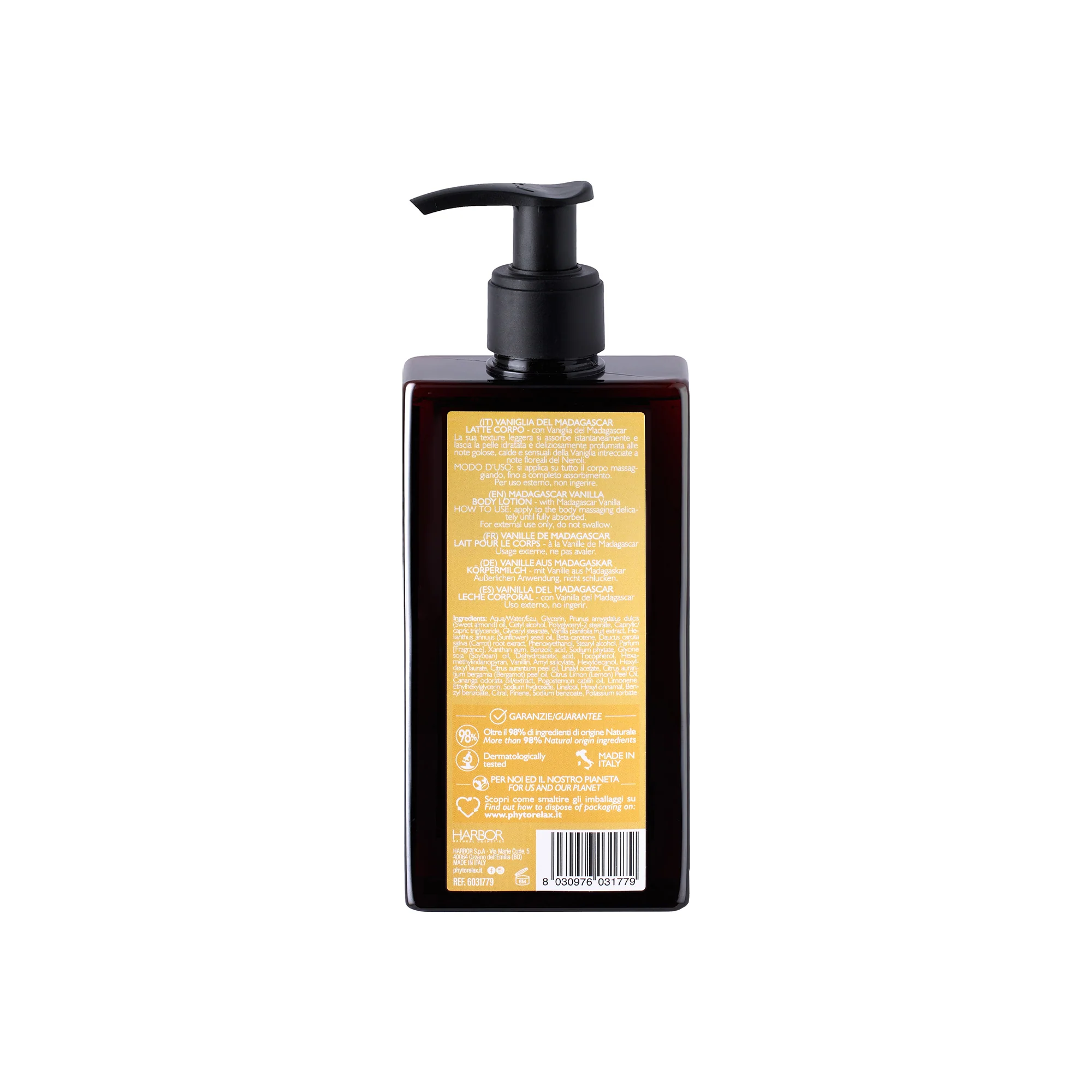 The Floral Ritual Madagaskar Vanilla ķermeņa pieniņš - ķermeņa pieniņš