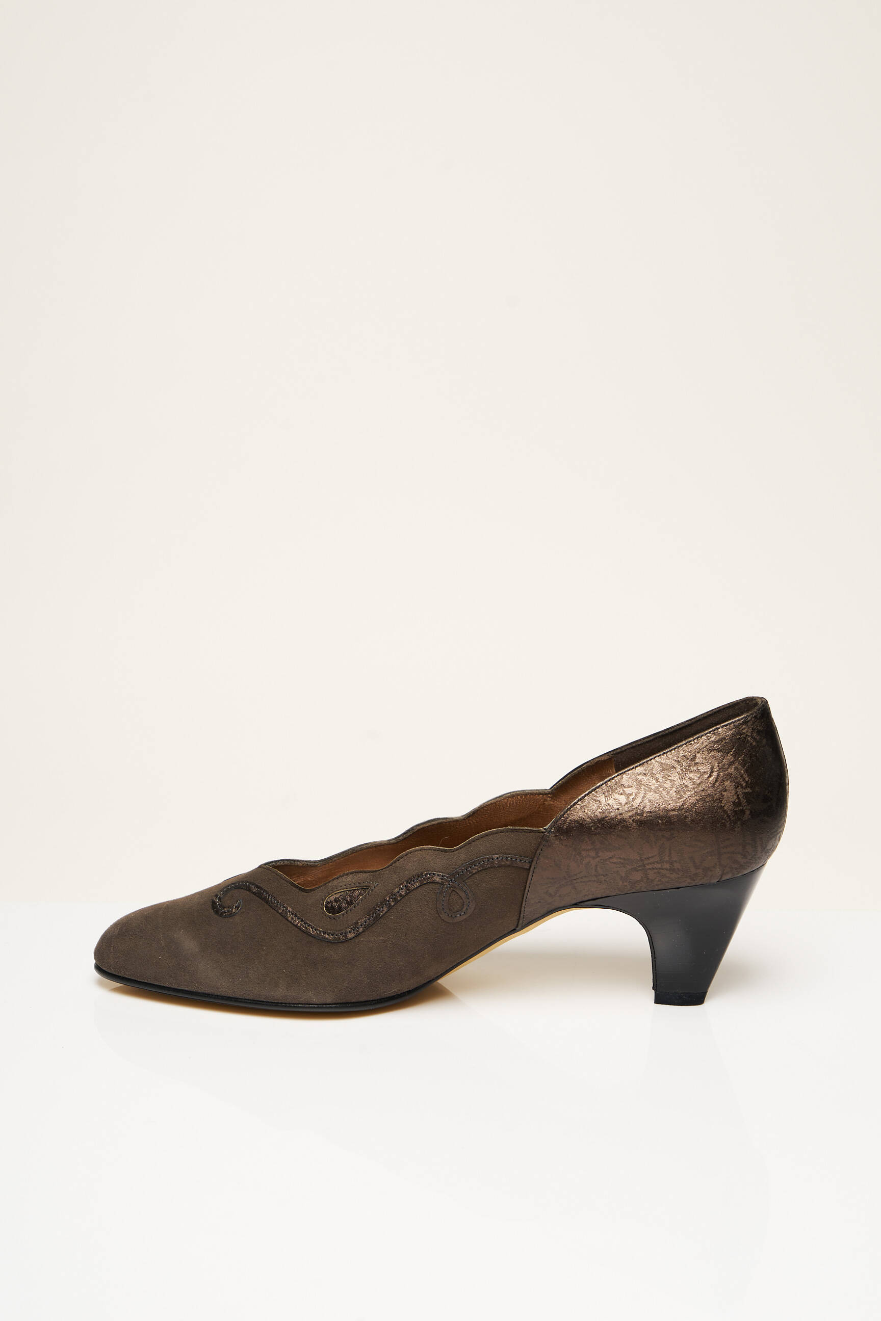 J Metayer Escarpins Femme couleur gris