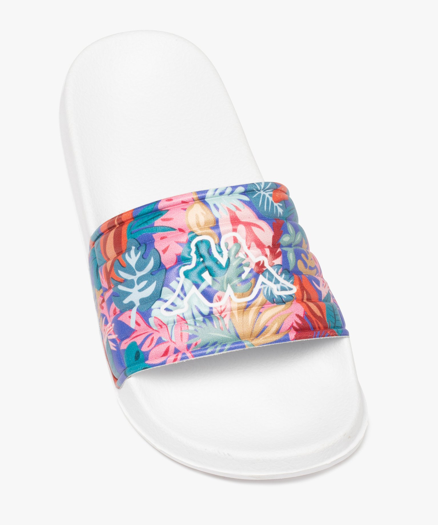 Mules de piscine fille imprimées jungle – Kappa multicolore | GEMO