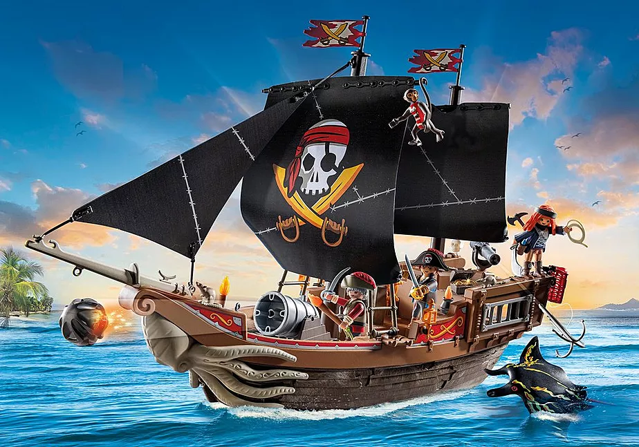 Gro&szlig;es Piratenschiff