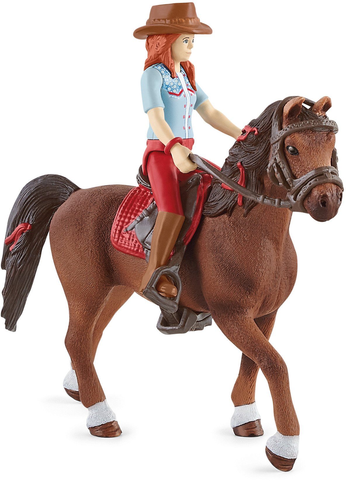 Schleich® Spielfigur HORSE CLUB, Hannah und Cayenne (42539)