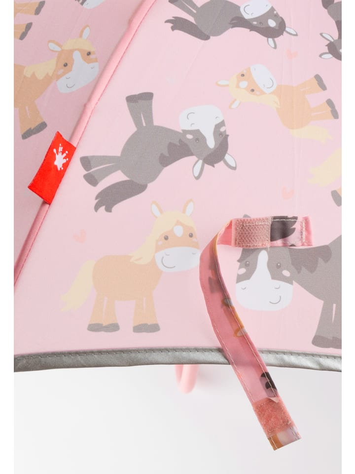 Sigikid Regenschirm Pony Kinderschirm, 75 cm in grün günstig kaufen onesize